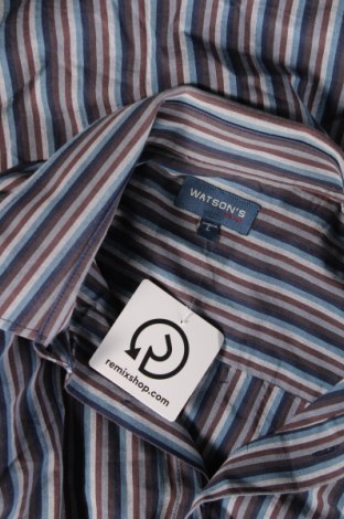 Ανδρικό πουκάμισο Watson's, Μέγεθος L, Χρώμα Πολύχρωμο, Τιμή 3,58 €