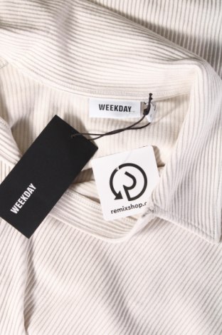 Ανδρικό πουκάμισο Weekday, Μέγεθος L, Χρώμα Εκρού, Τιμή 37,11 €