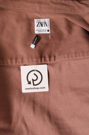 Herrenhemd Zara, Größe S, Farbe Braun, Preis € 10,20