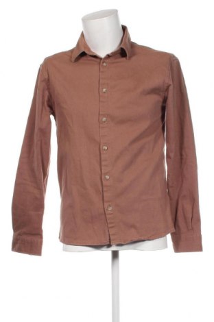 Мъжка риза Zara, Размер S, Цвят Кафяв, Цена 19,94 лв.