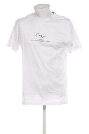 Мъжка тениска, Размер L, Цвят Бял, Цена 12,60 лв.