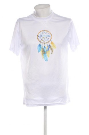 Herren T-Shirt, Größe L, Farbe Weiß, Preis 5,43 €
