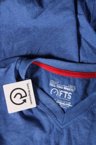 Herren T-Shirt, Größe L, Farbe Blau, Preis 9,05 €