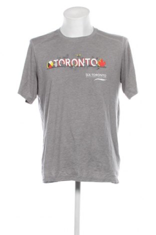 Ανδρικό t-shirt ASICS, Μέγεθος L, Χρώμα Γκρί, Τιμή 15,46 €