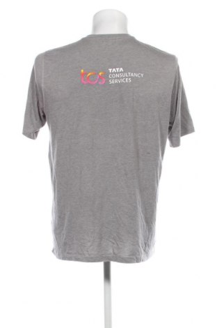 Ανδρικό t-shirt ASICS, Μέγεθος L, Χρώμα Γκρί, Τιμή 15,46 €