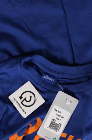 Ανδρικό t-shirt ASICS, Μέγεθος XS, Χρώμα Μπλέ, Τιμή 31,96 €