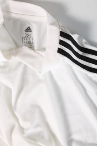 Мъжка тениска Adidas, Размер XXL, Цвят Бял, Цена 27,00 лв.