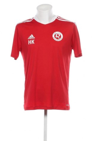 Ανδρικό t-shirt Adidas, Μέγεθος L, Χρώμα Κόκκινο, Τιμή 16,70 €