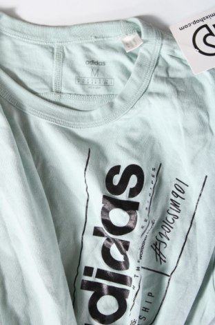 Ανδρικό t-shirt Adidas, Μέγεθος M, Χρώμα Πράσινο, Τιμή 15,46 €