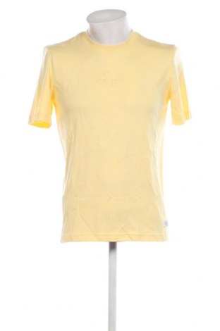 Herren T-Shirt Adidas, Größe S, Farbe Gelb, Preis 19,18 €