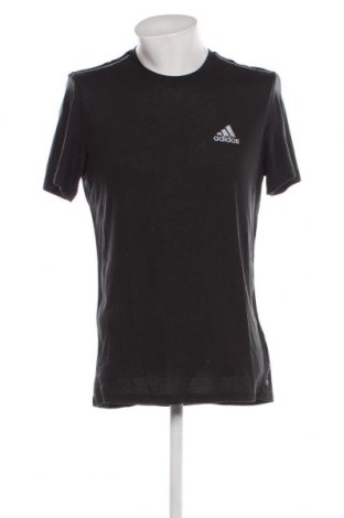 Ανδρικό t-shirt Adidas, Μέγεθος M, Χρώμα Μαύρο, Τιμή 31,96 €