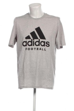 Męski T-shirt Adidas, Rozmiar L, Kolor Szary, Cena 149,27 zł