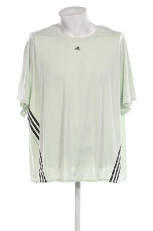 Мъжка тениска Adidas, Размер 4XL, Цвят Зелен, Цена 62,00 лв.