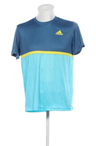 Ανδρικό t-shirt Adidas, Μέγεθος L, Χρώμα Μπλέ, Τιμή 16,70 €