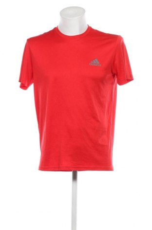 Męski T-shirt Adidas, Rozmiar XL, Kolor Czerwony, Cena 86,36 zł