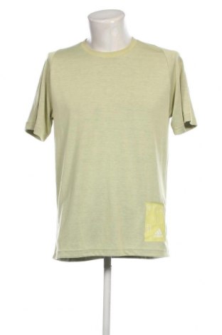 Мъжка тениска Adidas, Размер M, Цвят Зелен, Цена 62,00 лв.