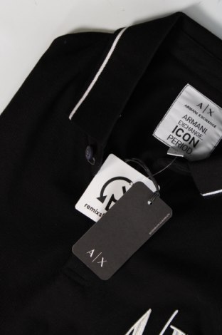 Tricou de bărbați Armani Exchange, Mărime L, Culoare Negru, Preț 236,84 Lei