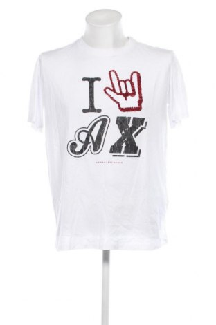 Ανδρικό t-shirt Armani Exchange, Μέγεθος XL, Χρώμα Λευκό, Τιμή 37,11 €