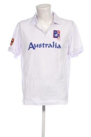 Ανδρικό t-shirt Australia, Μέγεθος XL, Χρώμα Λευκό, Τιμή 4,80 €