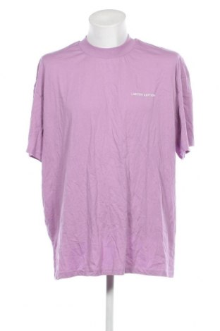 Herren T-Shirt Boohoo, Größe XXL, Farbe Lila, Preis 10,82 €