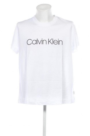 Мъжка тениска Calvin Klein, Размер 5XL, Цвят Бял, Цена 72,00 лв.