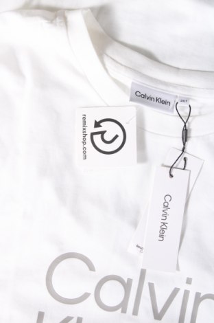 Herren T-Shirt Calvin Klein, Größe XXL, Farbe Weiß, Preis 37,11 €