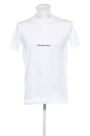 Pánske tričko  Calvin Klein Jeans, Veľkosť L, Farba Biela, Cena  39,69 €