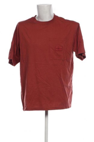 Мъжка тениска Calvin Klein Jeans, Размер L, Цвят Червен, Цена 77,00 лв.