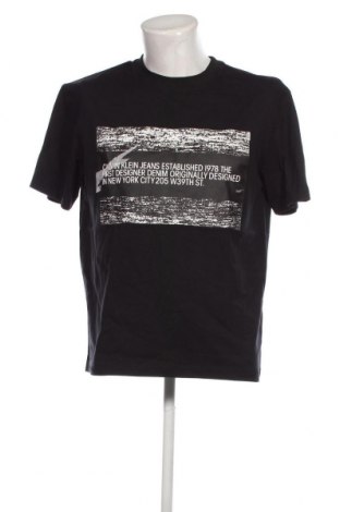Herren T-Shirt Calvin Klein Jeans, Größe S, Farbe Schwarz, Preis 23,81 €