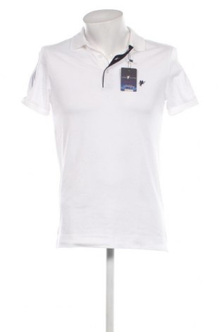 Мъжка тениска Denim Culture, Размер S, Цвят Бял, Цена 17,05 лв.