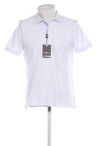 Мъжка тениска Denim Culture, Размер L, Цвят Бял, Цена 18,60 лв.