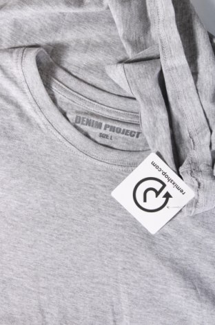 Ανδρικό t-shirt Denim Project, Μέγεθος L, Χρώμα Γκρί, Τιμή 15,98 €