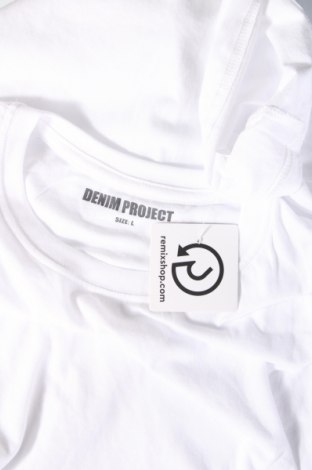 Férfi póló Denim Project, Méret L, Szín Fehér, Ár 6 554 Ft