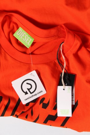 Herren T-Shirt Diesel, Größe L, Farbe Orange, Preis € 107,73