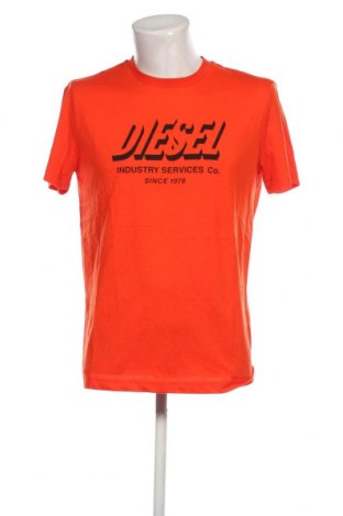 Ανδρικό t-shirt Diesel, Μέγεθος L, Χρώμα Πορτοκαλί, Τιμή 107,73 €