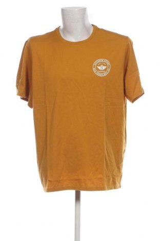 Ανδρικό t-shirt Dockers, Μέγεθος XXL, Χρώμα Κίτρινο, Τιμή 28,87 €