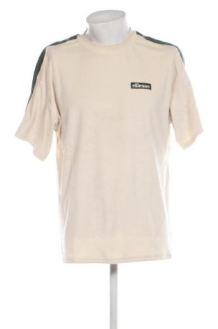 Herren T-Shirt Ellesse, Größe M, Farbe Ecru, Preis 9,59 €