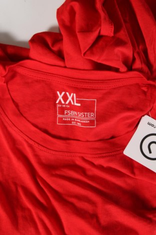 Ανδρικό t-shirt FSBN, Μέγεθος XXL, Χρώμα Κόκκινο, Τιμή 8,04 €