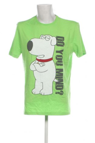 Ανδρικό t-shirt Family Guy, Μέγεθος XXL, Χρώμα Πράσινο, Τιμή 8,90 €