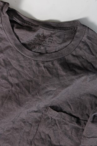 Ανδρικό t-shirt Fruit Of The Loom, Μέγεθος XXL, Χρώμα Γκρί, Τιμή 8,04 €