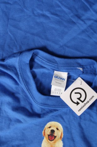 Ανδρικό t-shirt Gildan, Μέγεθος L, Χρώμα Μπλέ, Τιμή 8,04 €