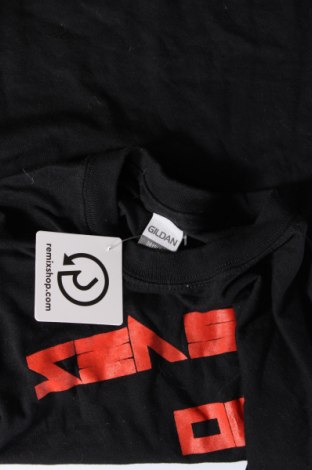 Ανδρικό t-shirt Gildan, Μέγεθος M, Χρώμα Μαύρο, Τιμή 8,04 €