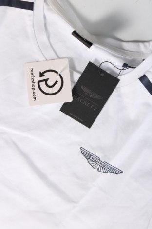 Ανδρικό t-shirt Hackett, Μέγεθος M, Χρώμα Λευκό, Τιμή 37,11 €