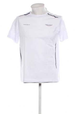 Herren T-Shirt Hackett, Größe M, Farbe Weiß, Preis € 37,11