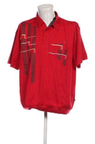 Ανδρικό t-shirt Hajo, Μέγεθος 4XL, Χρώμα Κόκκινο, Τιμή 9,90 €