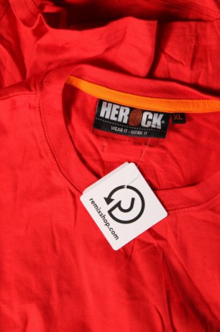 Ανδρικό t-shirt Herock, Μέγεθος XL, Χρώμα Κόκκινο, Τιμή 8,66 €