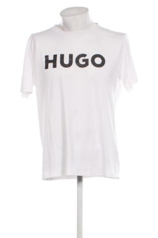 Мъжка тениска Hugo Boss, Размер XL, Цвят Бял, Цена 68,40 лв.