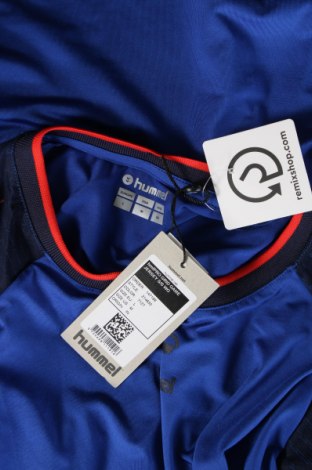 Ανδρικό t-shirt Hummel, Μέγεθος L, Χρώμα Μπλέ, Τιμή 12,82 €