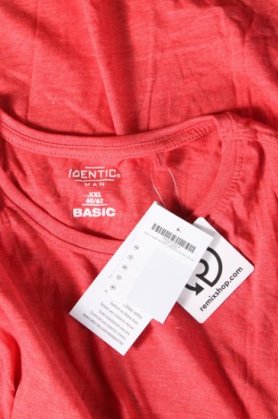 Herren T-Shirt Identic, Größe XXL, Farbe Rot, Preis € 14,61