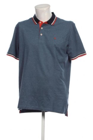 Мъжка тениска Jack & Jones, Размер XXL, Цвят Син, Цена 31,00 лв.